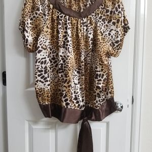 Animal Print blouse